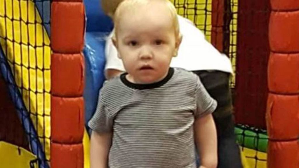Harry Studley niño de un año