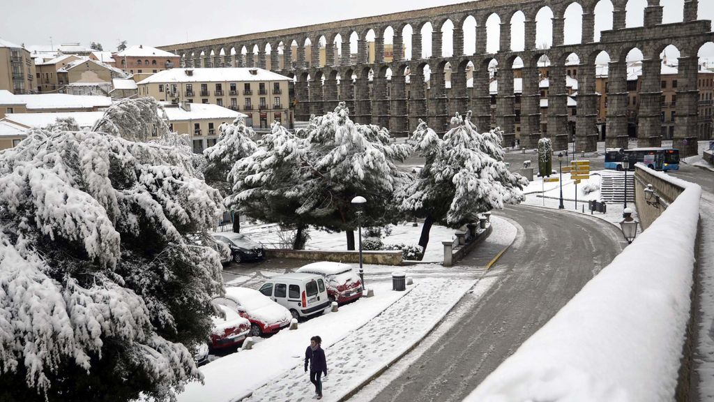 Un temporal de nieve y frío azota España