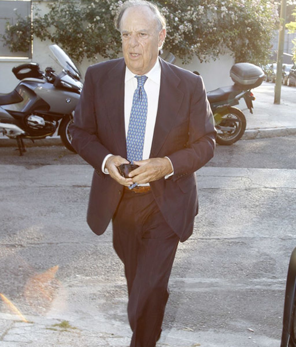 Carlos Falcó, marqués de Griñón, también estuvo en el enlace