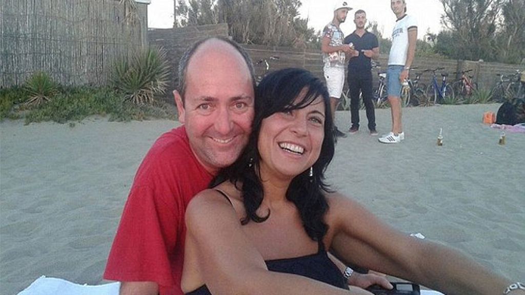 Fabrizio y Paola, de 45 y 42 años, pasaban las vacaciones en Amatrice