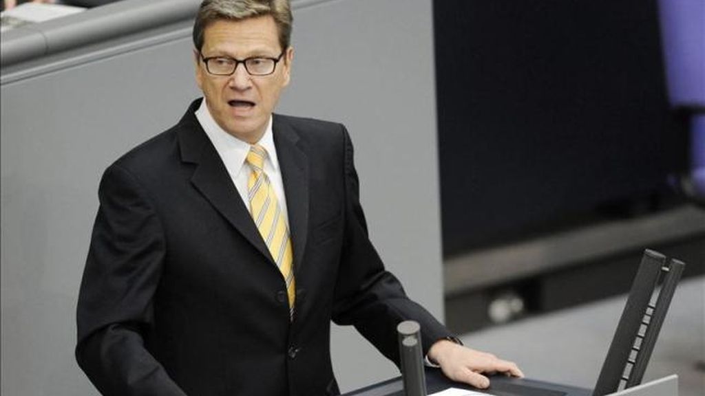 El ministro de Asuntos Exteriores de Alemania, Guido Westerwelle (EFE)