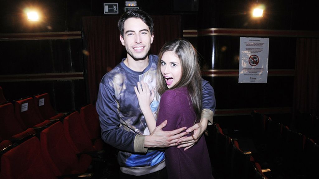 Posando con una gran amiga, Nerea Camacho