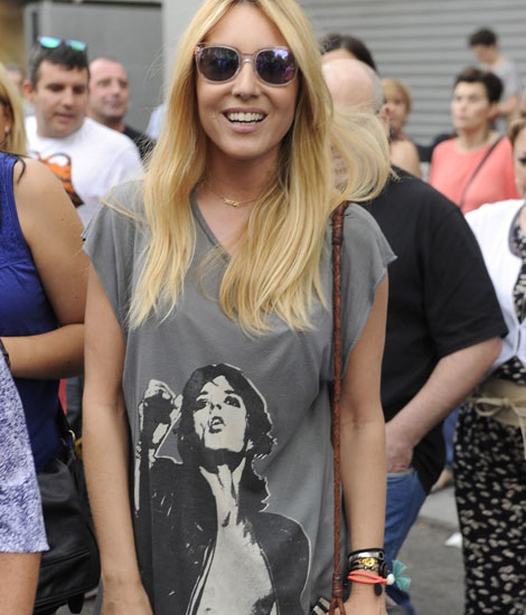 Berta Collado con un 'look' muy festivalero