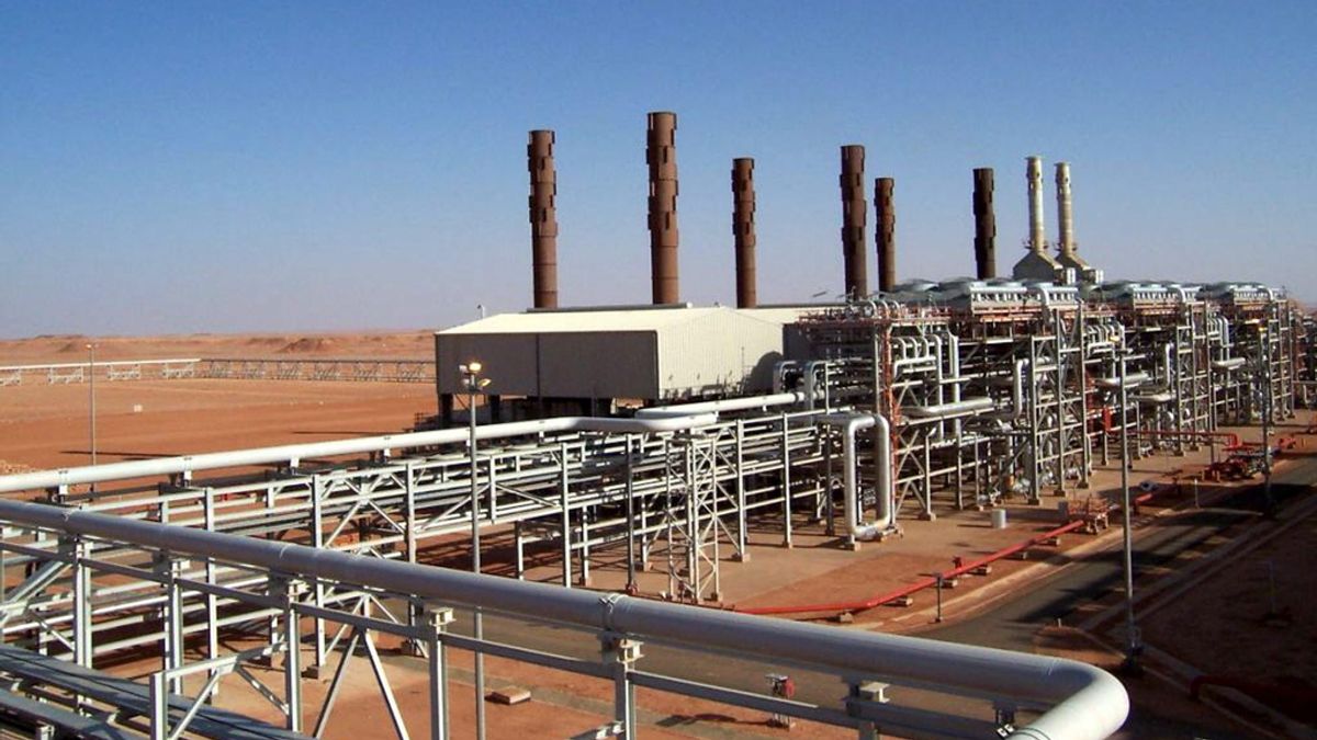 La planta de gas donde han secuestrado a decenas de trabajadores extranjeros en Argelia