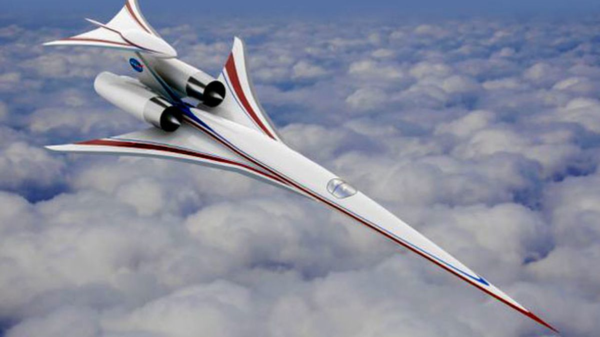 La NASA prueba un nuevo avión supersónico