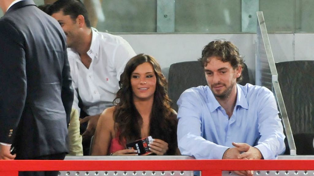 Gasol y Silvia López: año y medio de amor