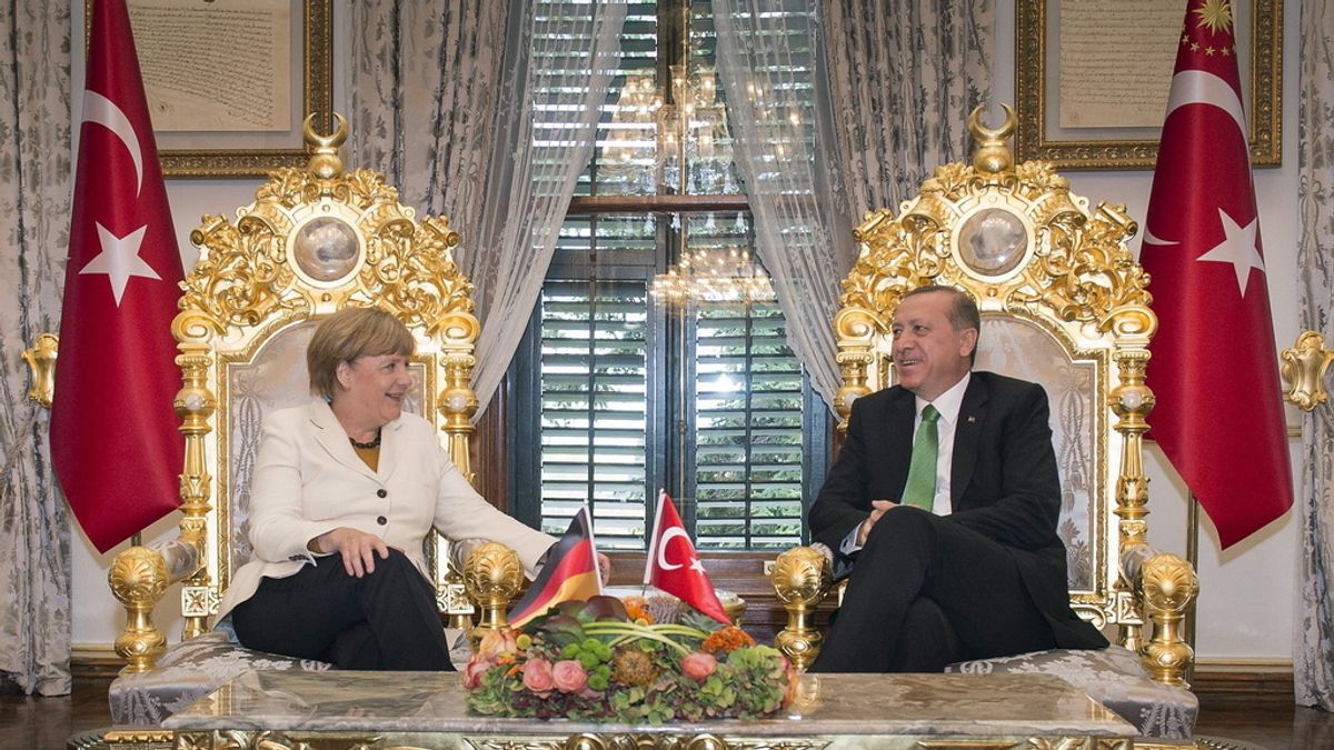 Merkel y Erdogan