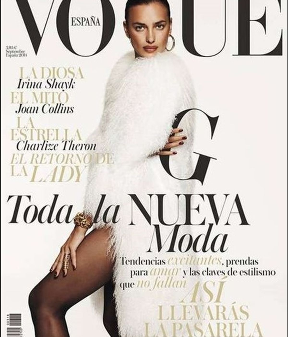 Irina Shayk de nuevo portada en Vogue