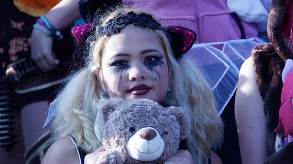 Durante las finales del campeonato del mundo