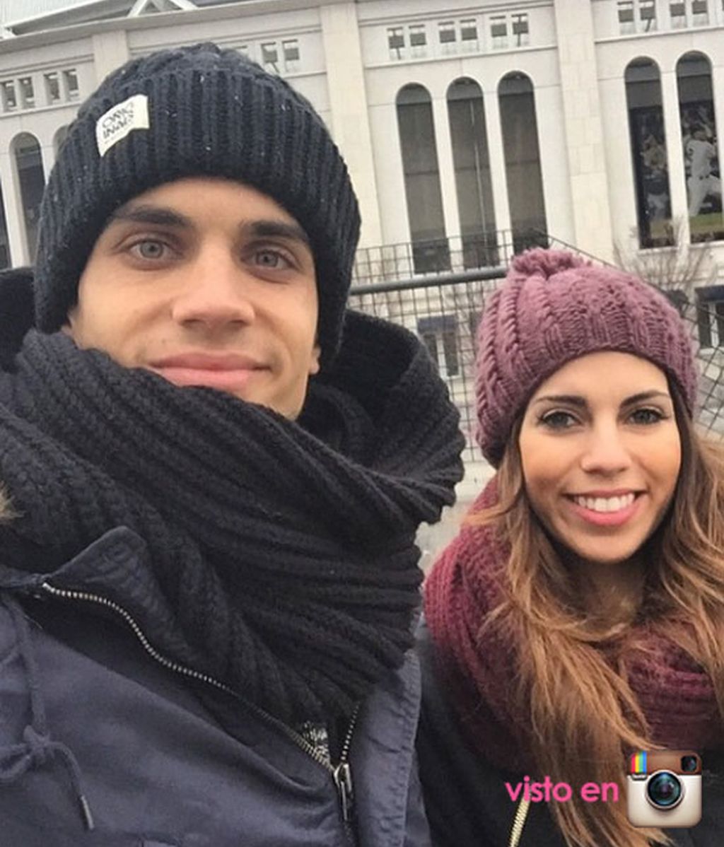 Marc Bartra y Melissa Jimenez NY