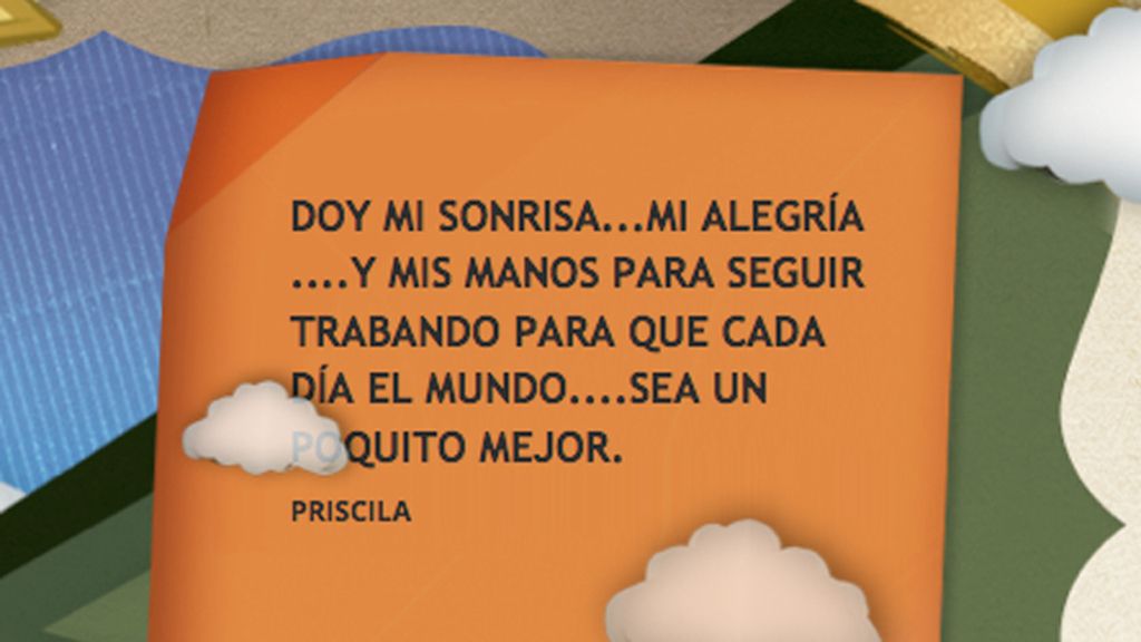 Los mejores deseos, las mejores virtudes y los mejores gestos