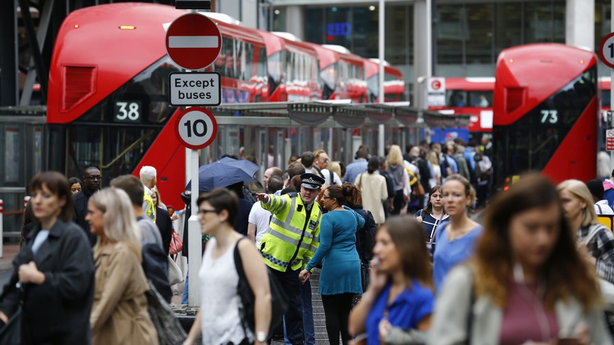 Colapso en el transporte londinense por la huelga de metro