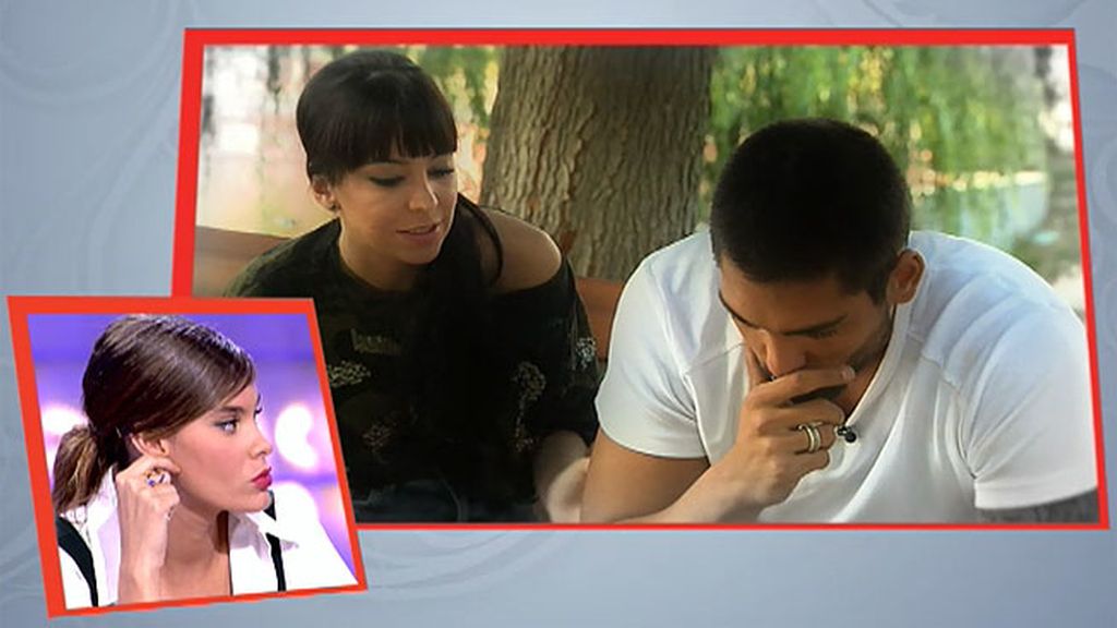 Isaac, a Amanda: “Si hablo con Triana fuera, hundidme”