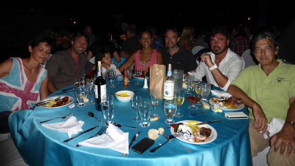 Cena de despedida en Honduras