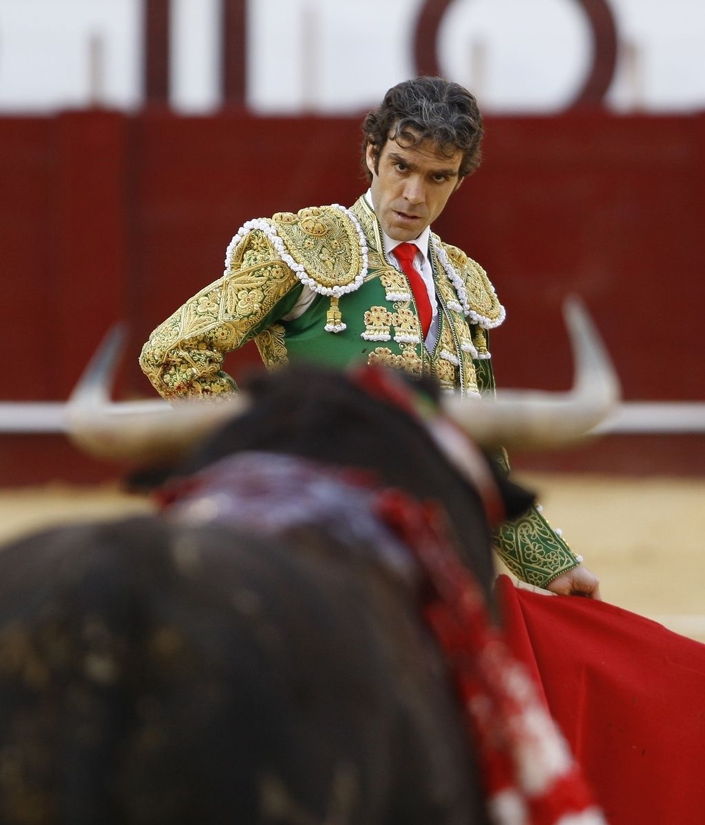 José Tomás, en una corrida.