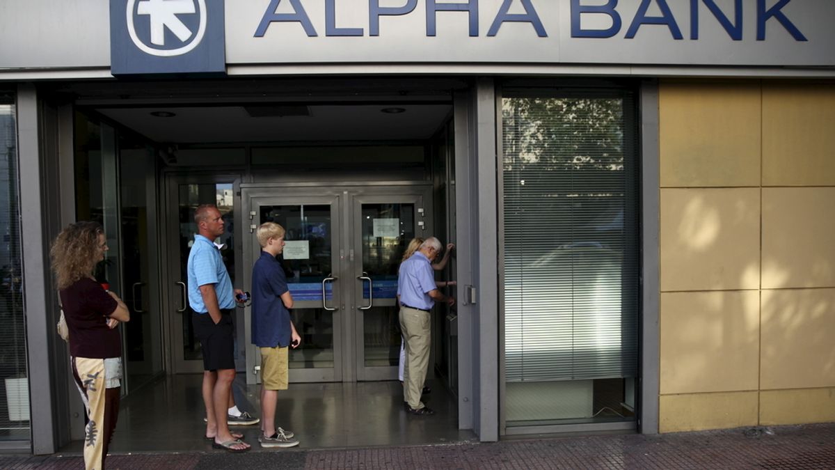 Grecia prorroga hasta mañana el cierre de sus bancos