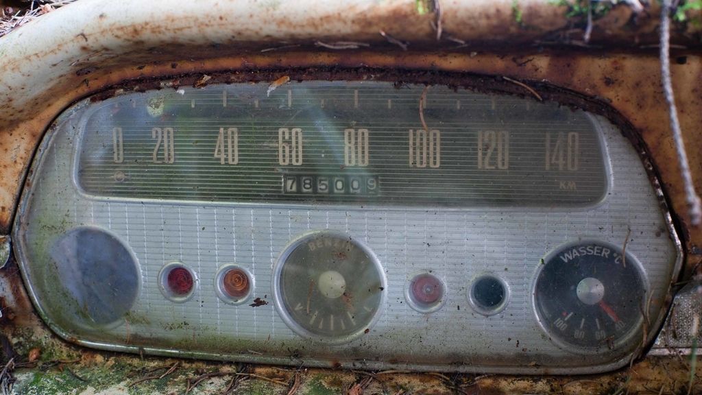 Cementerio de coches de la II Guerra Mundial