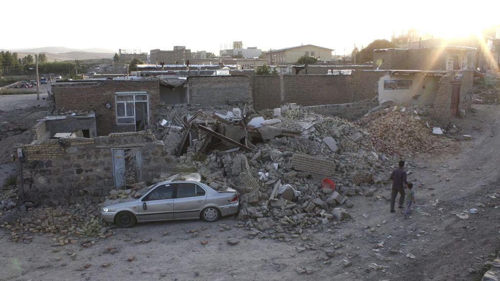 Terremoto en Irán