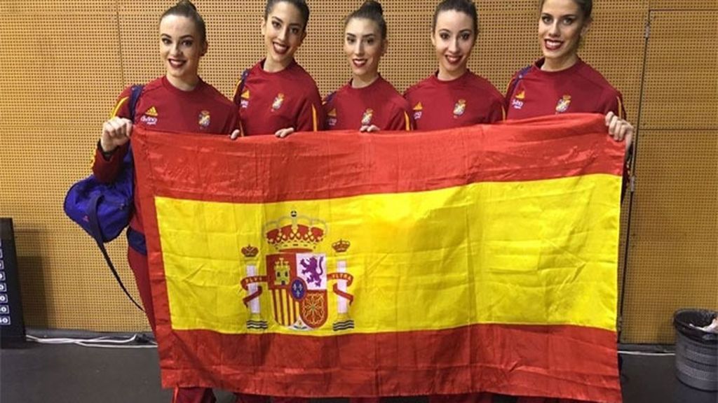 Bronce para la gimnasia rítmica española