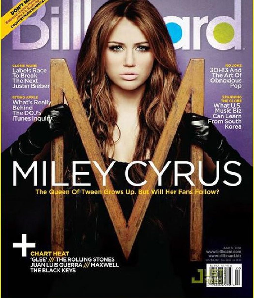 Las revistas se disputan a Miley Cyrus