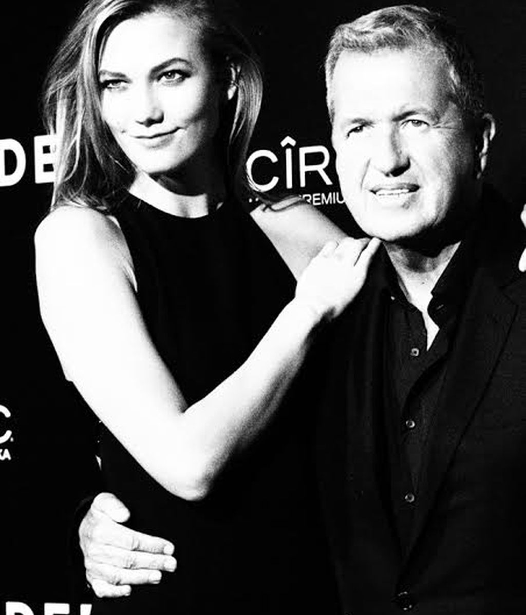 Mario vino con la top internacional Karlie Kloss