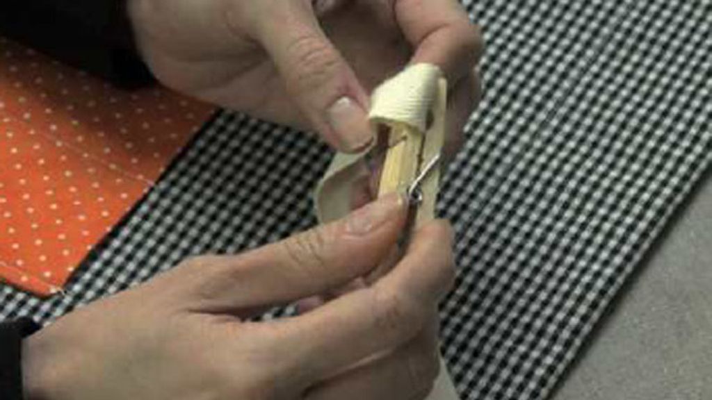 La primera lección de Tricotosas: mandil costurero