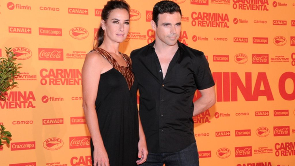 Belén López y su pareja