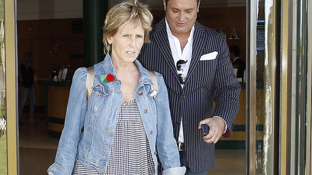 Mercedes Milá acudió a despedirse de Pedro Rodríguez