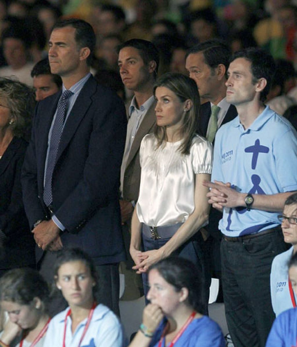 Los príncipes, en la vigilia de Cuatro Vientos