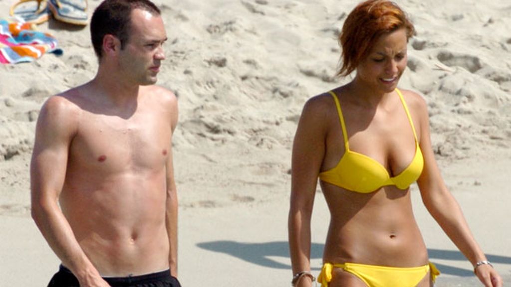 Anna Ortiz e Iniesta, una pareja muy discreta