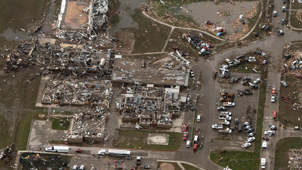 Oklahoma, arrasada por varios tornados