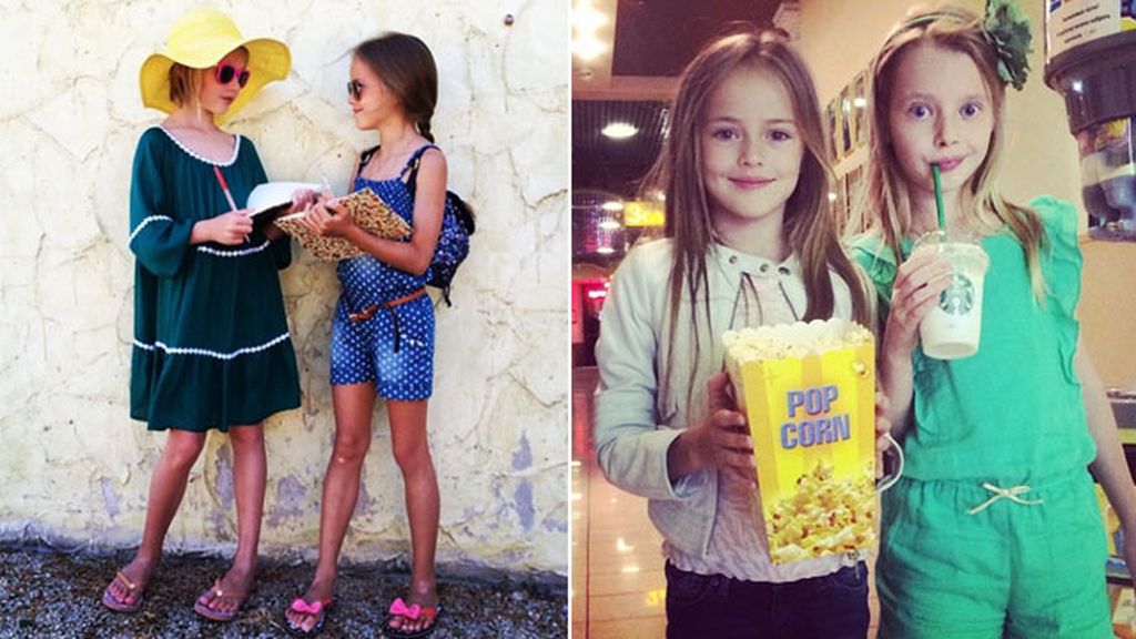 Kristina Pimenova, 'la niña más guapa del mundo', se hace mini-modelo profesional