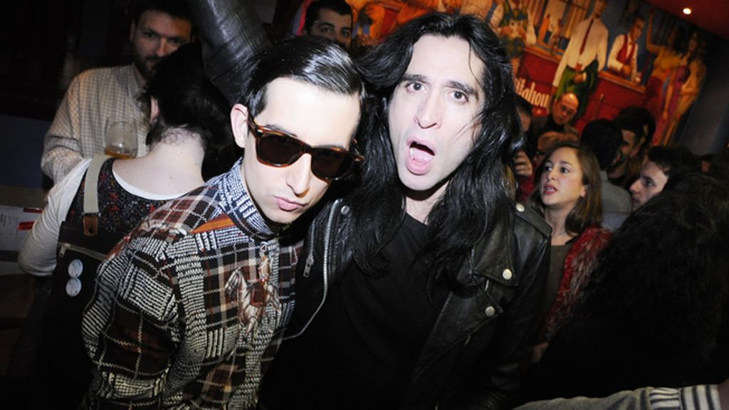 Con Mario Vaquerizo en el cocktail de "Lifting"