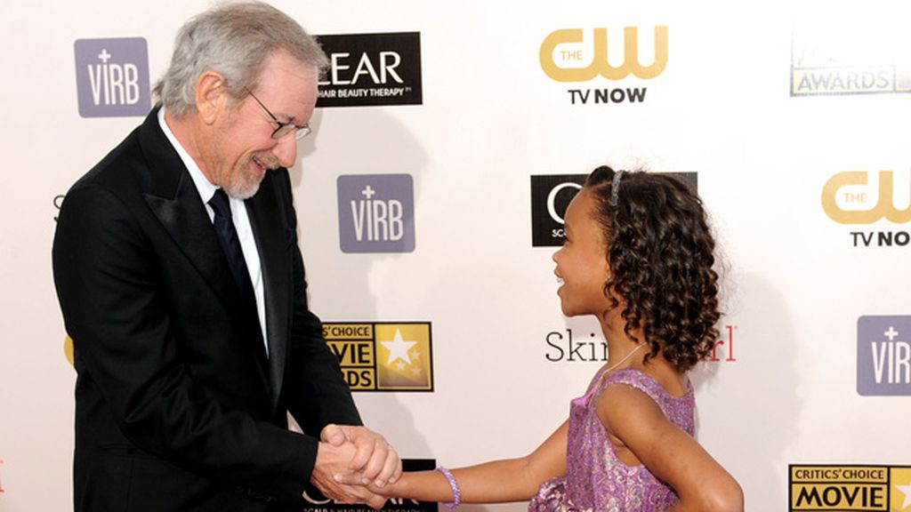 La pequeña Quvenzhané Wallis, futura gran estrella de Hollywood