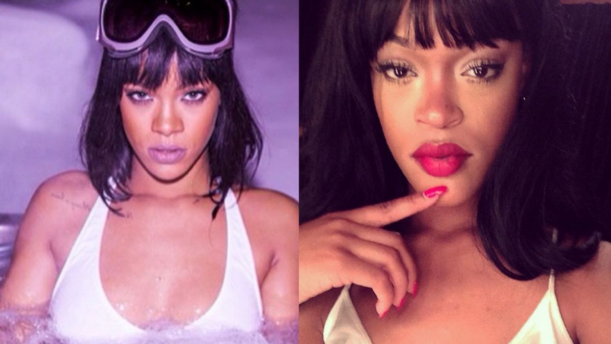 Rihanna y Andele, ¿separadas al nacer?