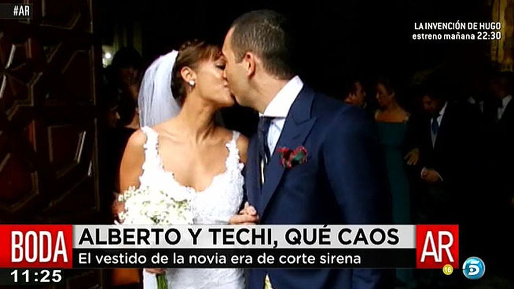 La pareja se casó por la iglesia en Sanlúcar de Barrameda