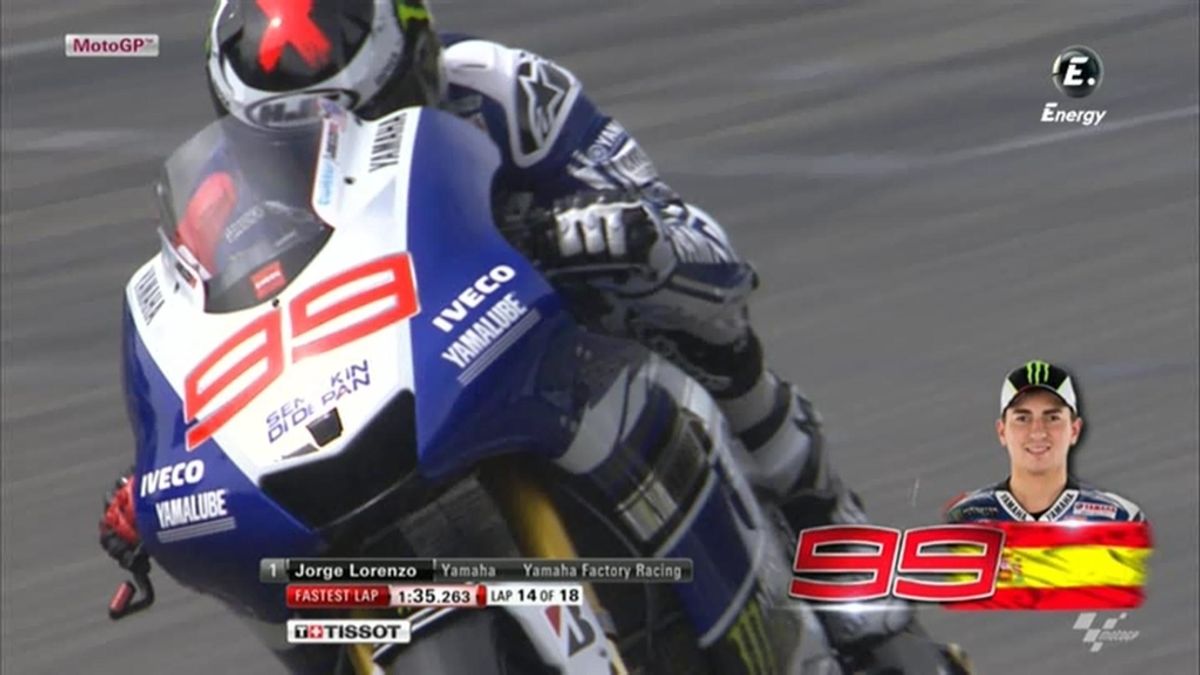 Jorge Lorenzo marca el ritmo en los primeros libres de Assen