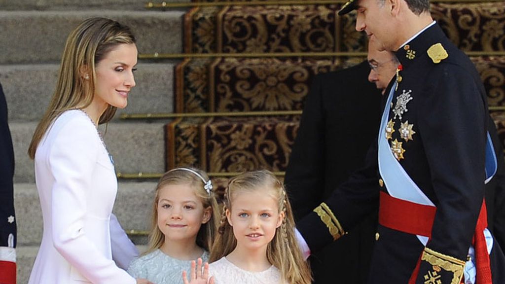 Letizia, las 'princesitas'... Las fotos del gran día