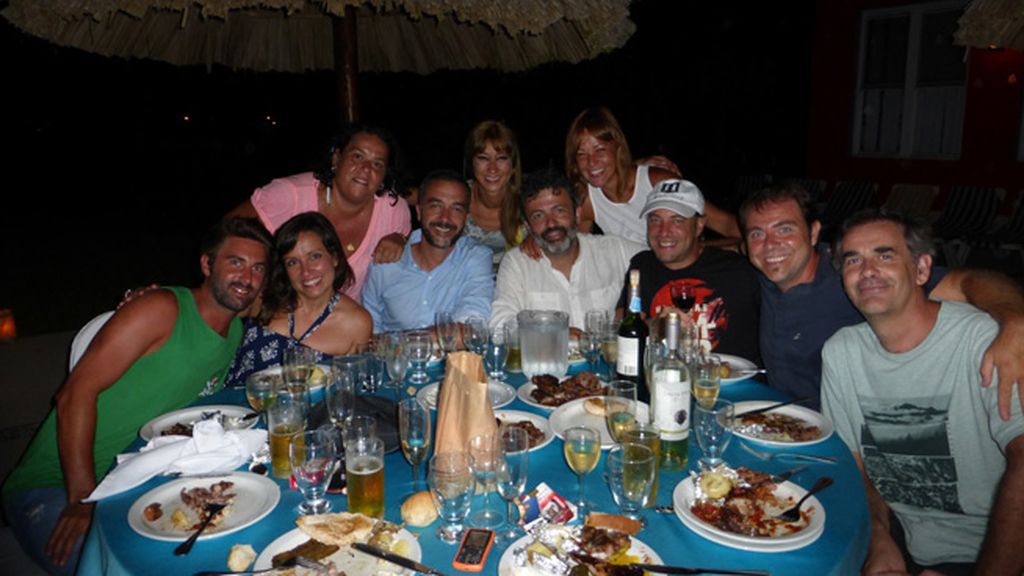 Cena de despedida en Honduras