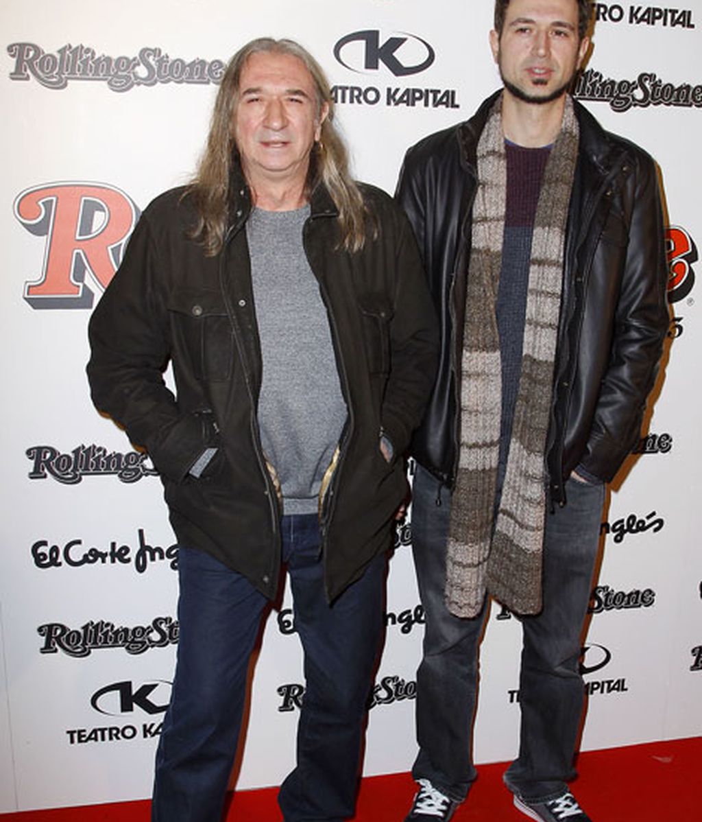 Rosendo junto a Rodrigo Mercado