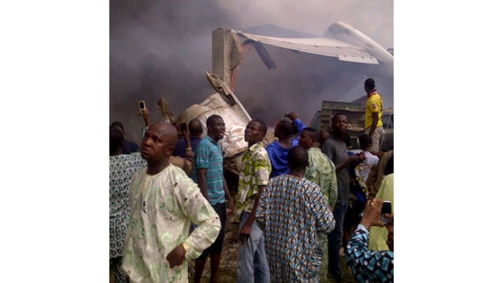Accidente de avión mortal en Nigeria