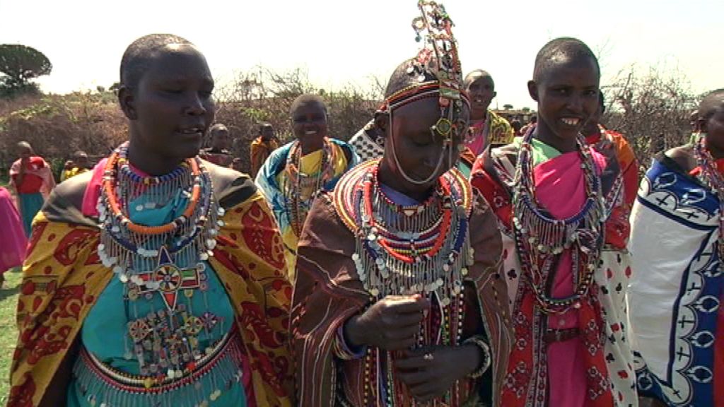 Las mejores fotos de una 'Boda Masái'