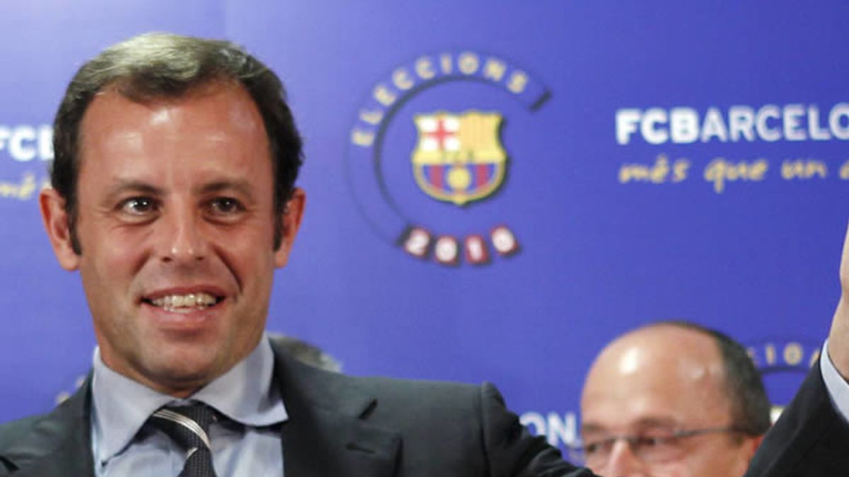 Sandro Rosell, presidente del Barça Sandro Rosell, presidente del Barça
