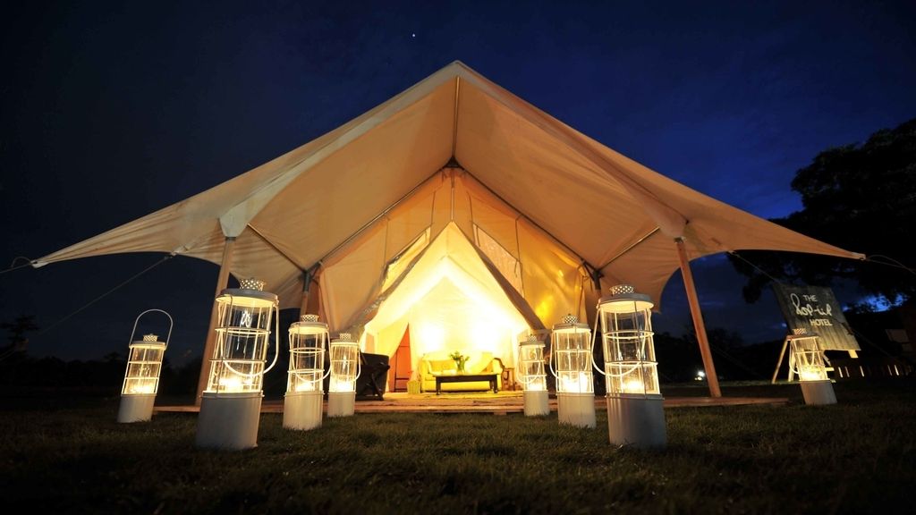 Dormir con lujos en Glastonbury