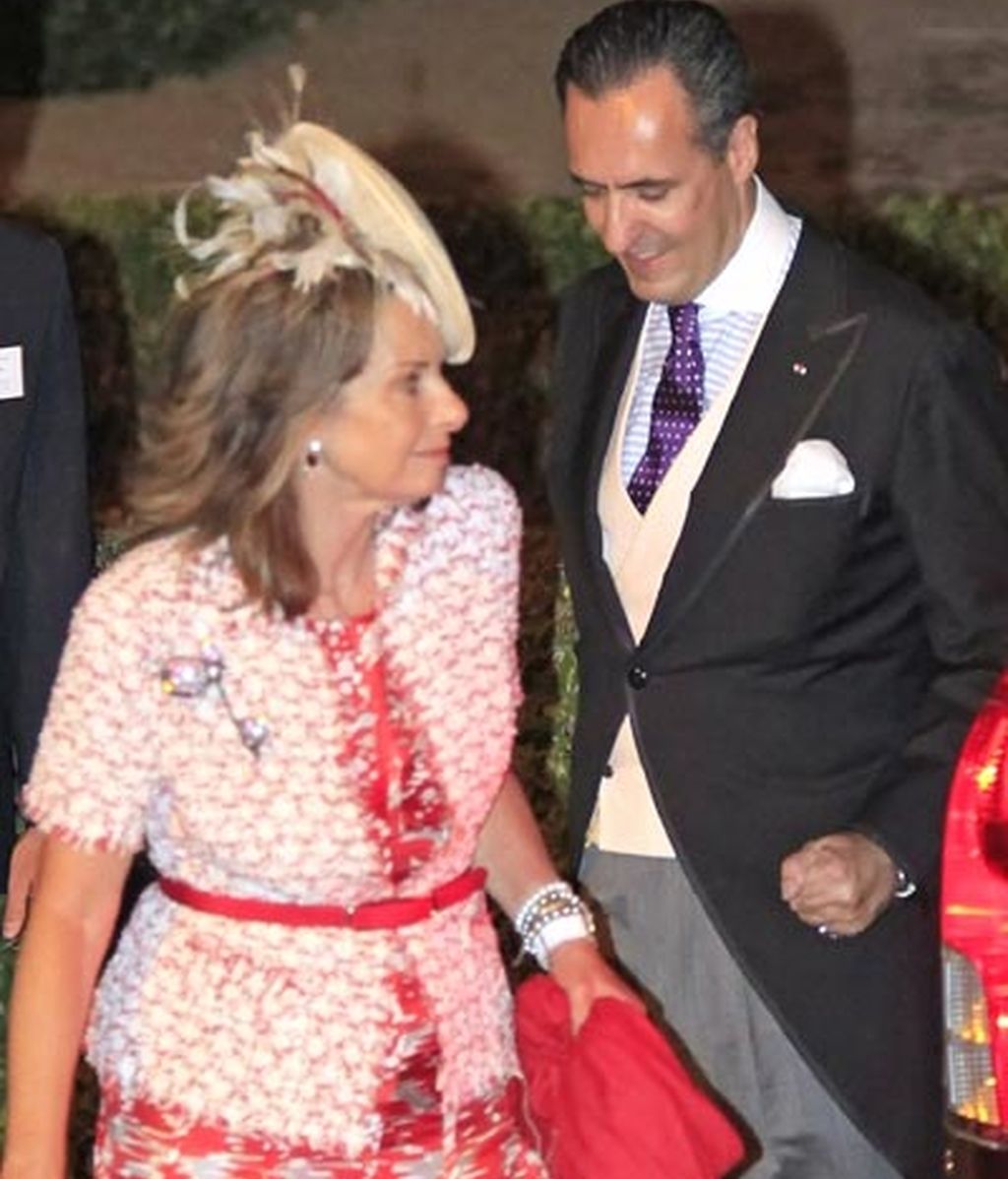 El tocado, protagonista de la boda de Rafa Medina y Laura Vecino