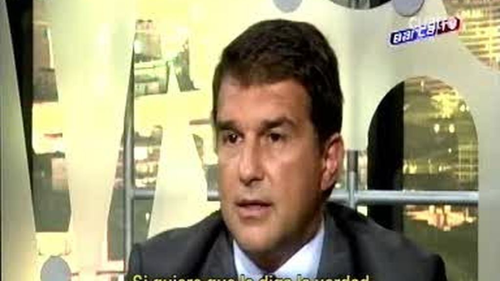 Laporta se despide con recadito