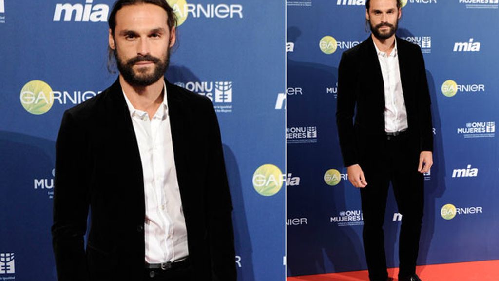 Raquel del Rosario y su chico, primer photocall juntos