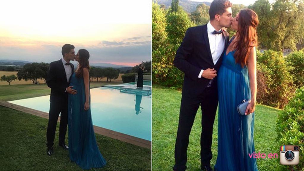 Piscina, antojos y patucos: así están viviendo el embarazo Melissa Jiménez y Marc Bartra