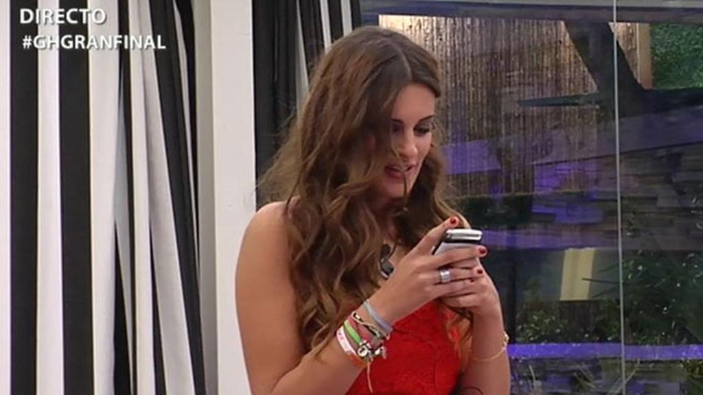 Estupefacta, no termina de creerse su victoria