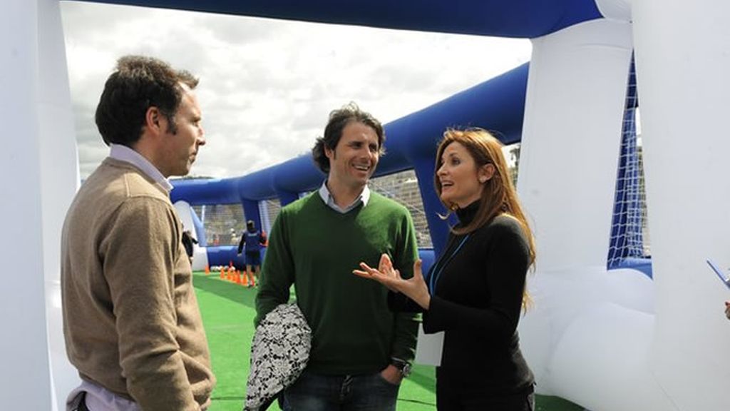 Rafael Alkorta estuvo en el casting de Bilbao